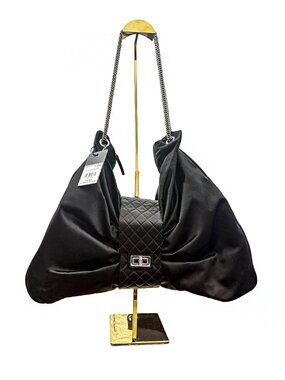Chanel Satin Bow Shoulder Bag - Press Sample